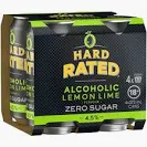 Hard Rated Lemon Lime Zero Sugar 4PK $23.99